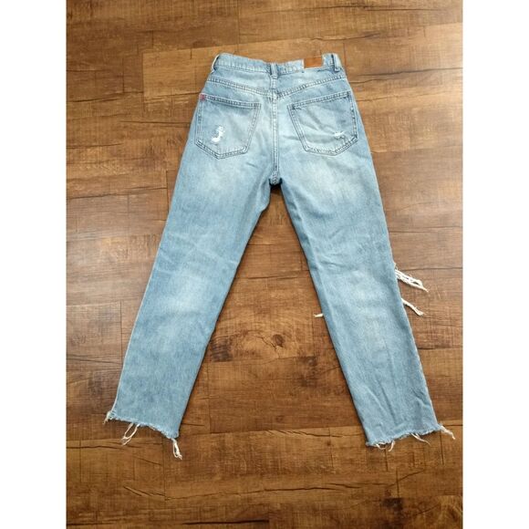 BDG Urban Outfitters 24 Distressed Denim Jeans Slim Straight - Picture 2 of 8